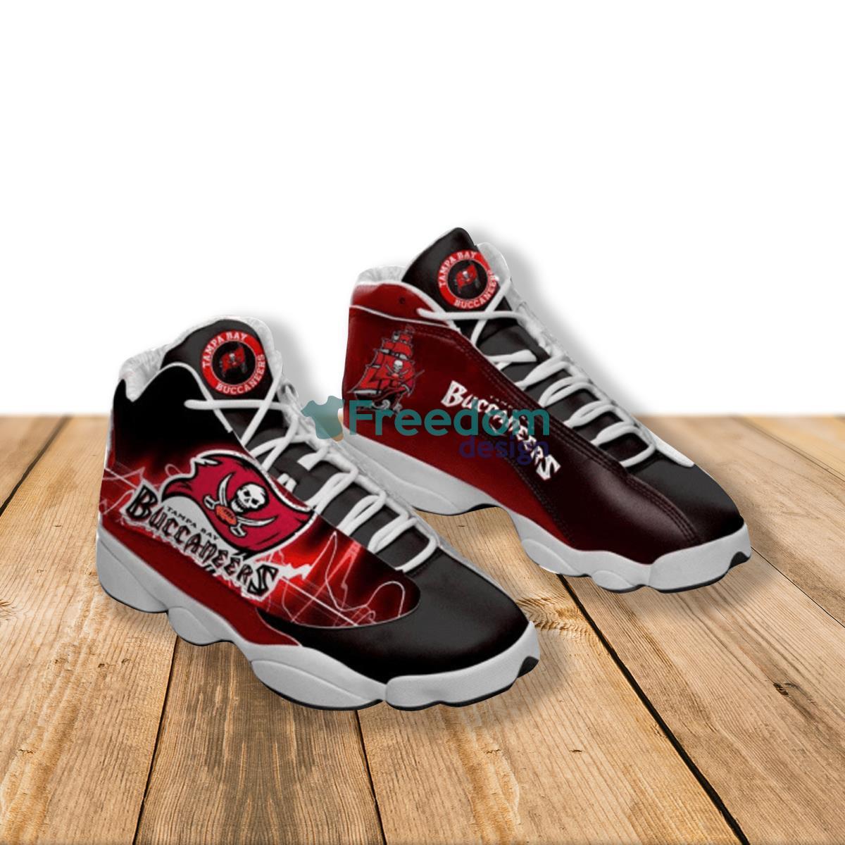 Tampa Bay Buccaneers Football Team Air Jordan13 Shoes Product Photo 1