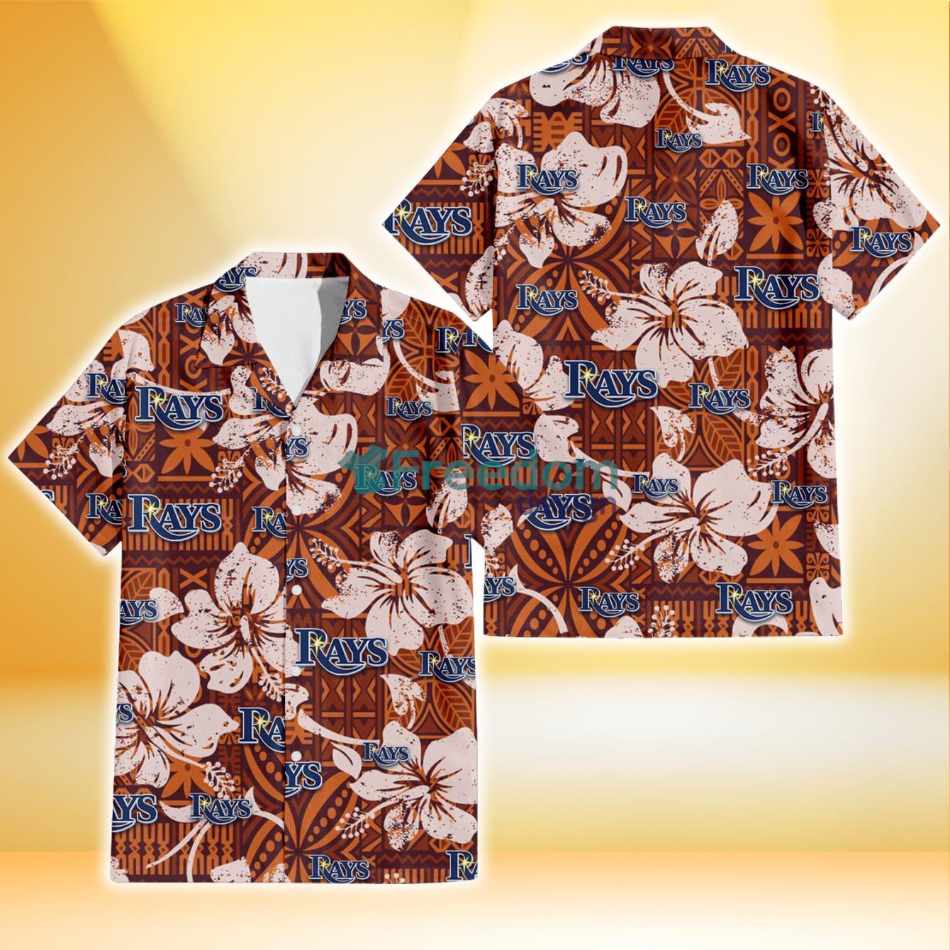 Tampa Bay Rays Aloha Tropical Hawaiian Shirt Gift For Summer Vacation