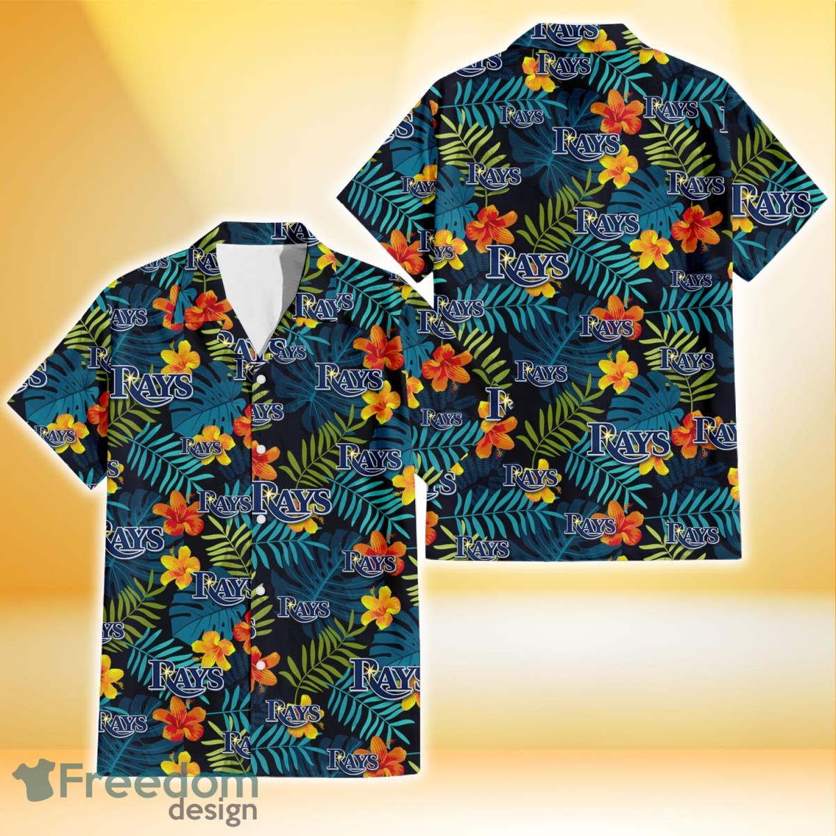Arizona Diamondbacks Pastel Hibiscus Palm Leaf Tiny Dot Green Background 3D  Hawaiian Shirt Gift For Fans