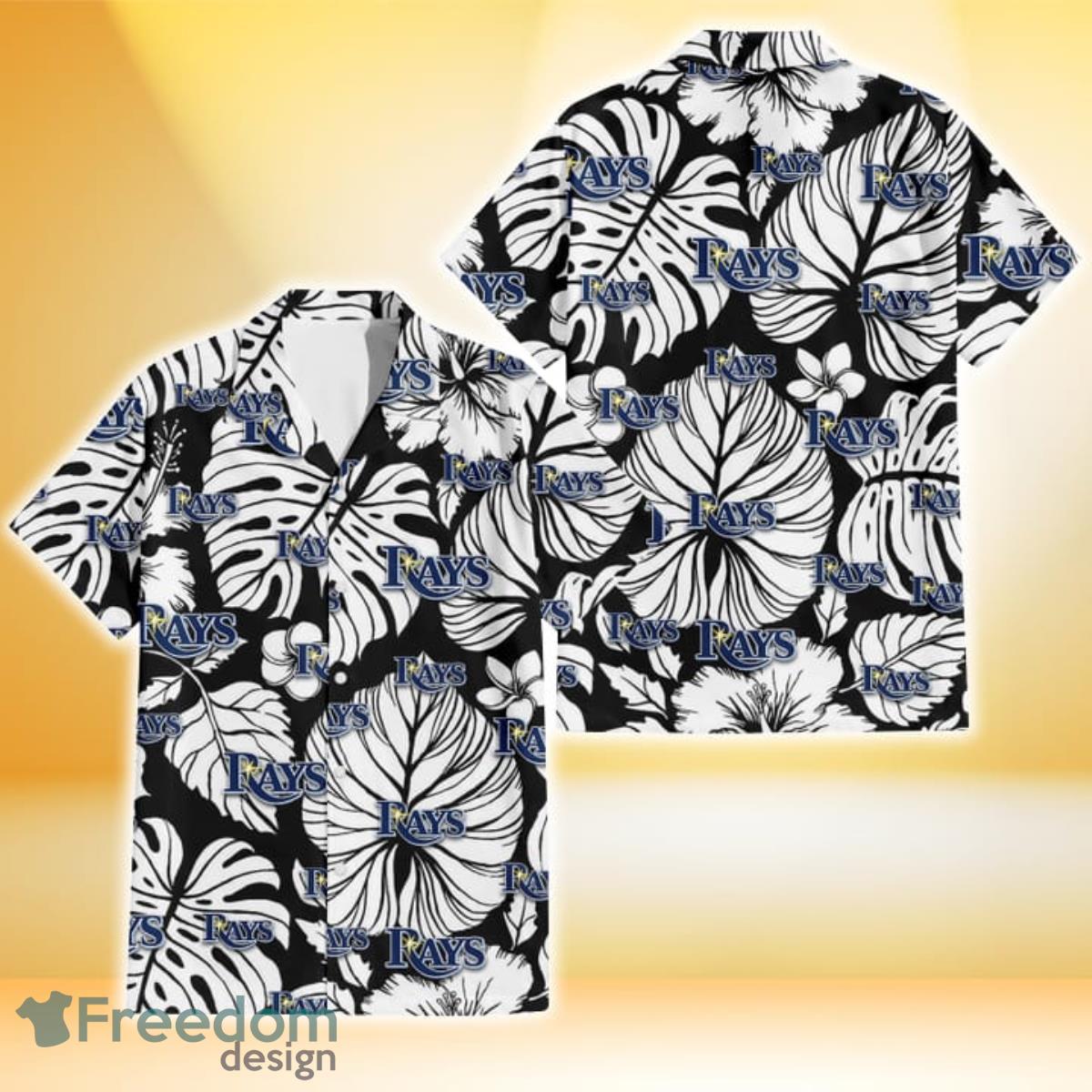 Chicago Cubs White Hibiscus Porcelain Flower Palm Leaf Black 3D Hawaiian  Shirt Gift For Fans - Freedomdesign