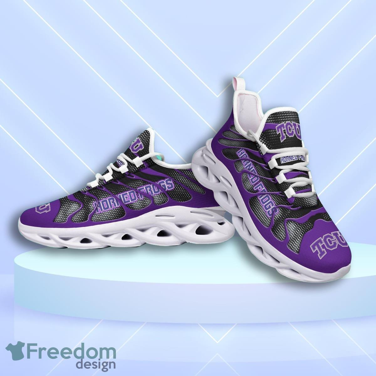 Tcu Horned Frogs Logo Hole Background 3D Max Soul Shoes Product Photo 1