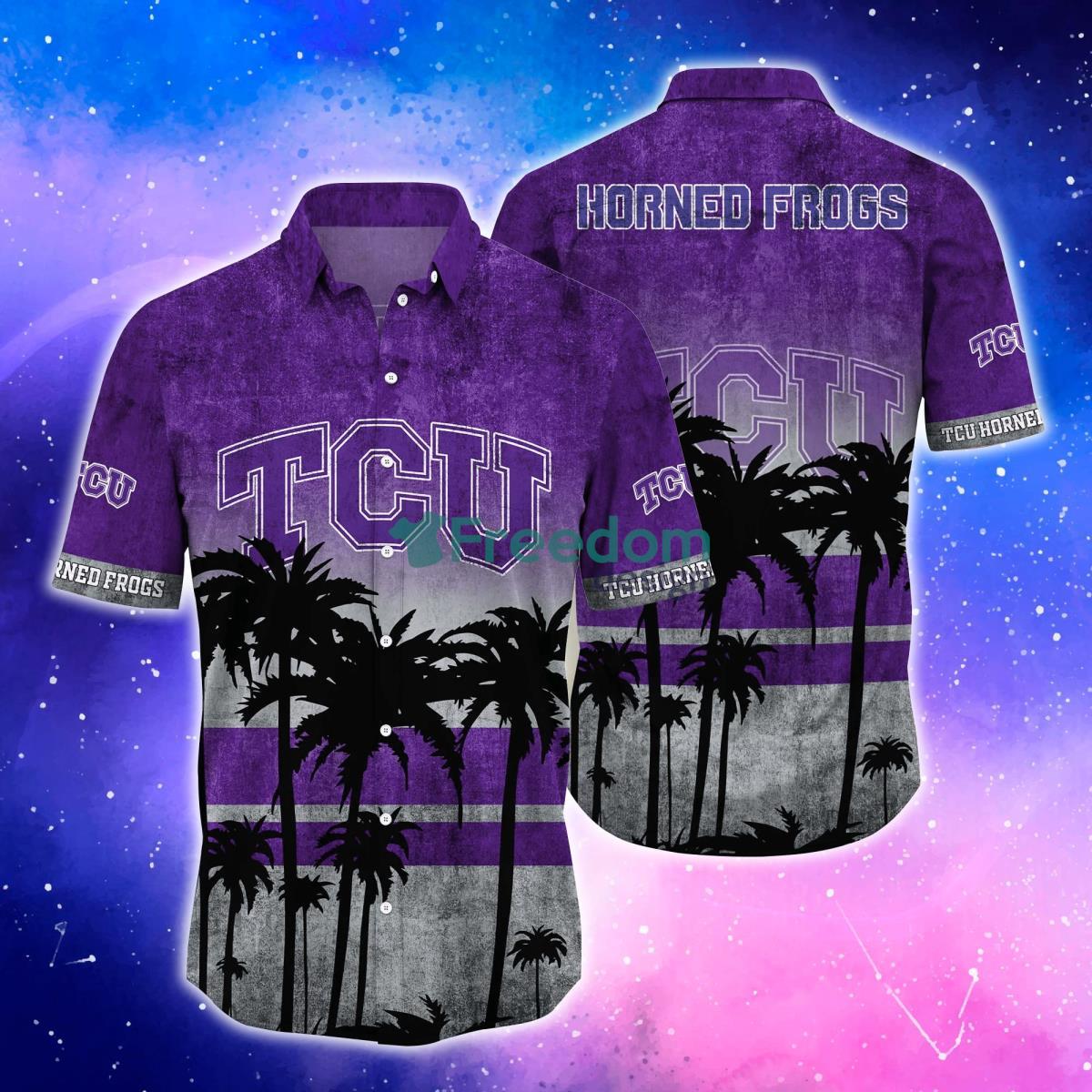 TCU Horned Frogs Trending Hawaiian Shirt And Shorts For Fans Product Photo 1