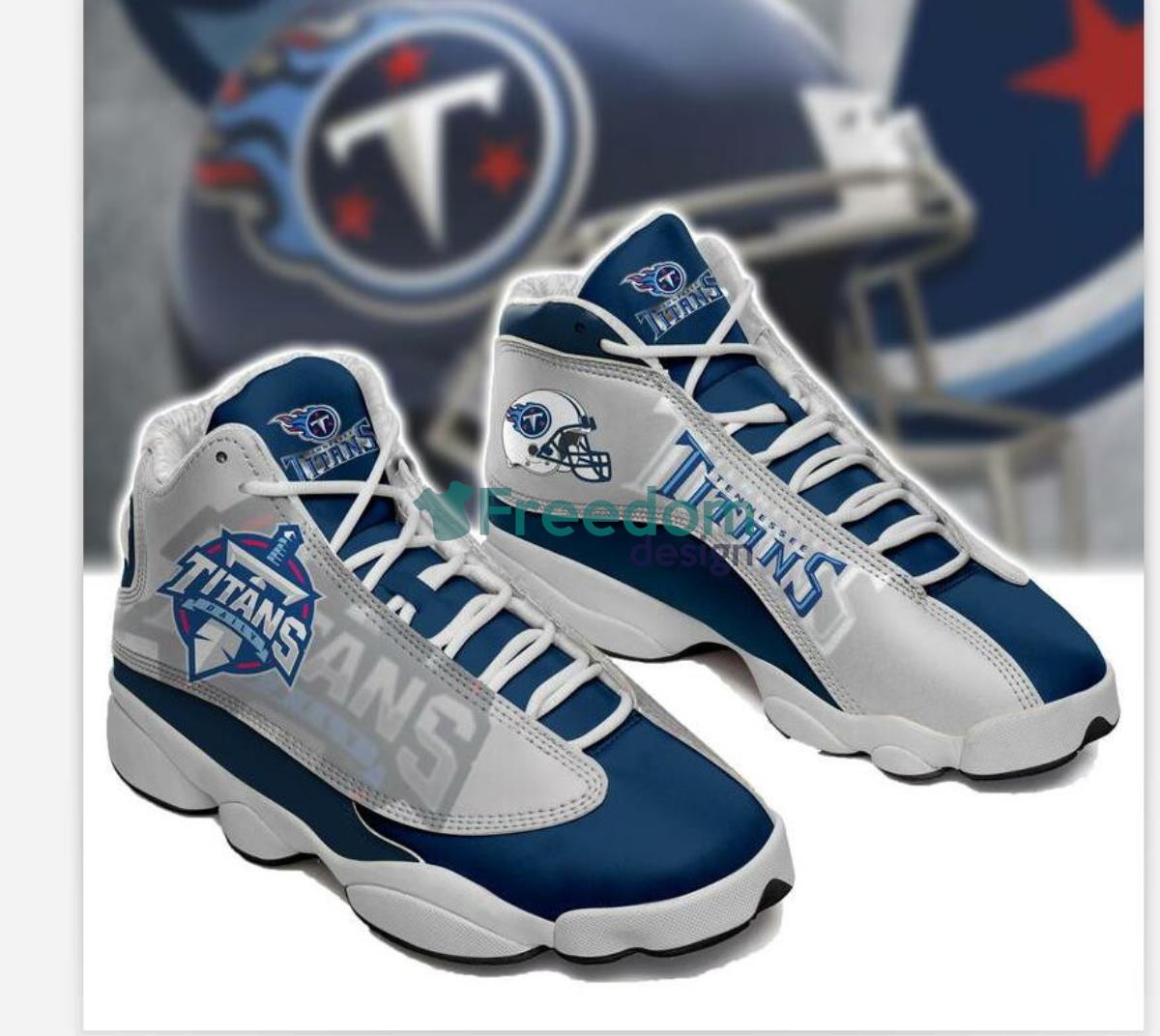 Nfl Tennessee Titans Cool Air Jordan 13 Shoes For Fans