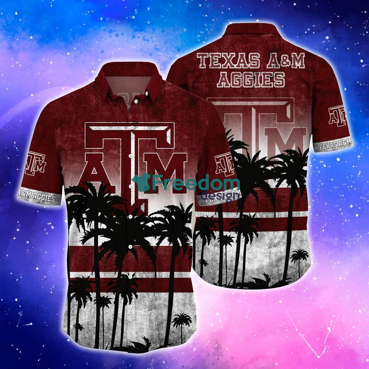 Texas A&ampM Aggies Trending Hawaiian Shirt And Shorts For Fans Product Photo 1