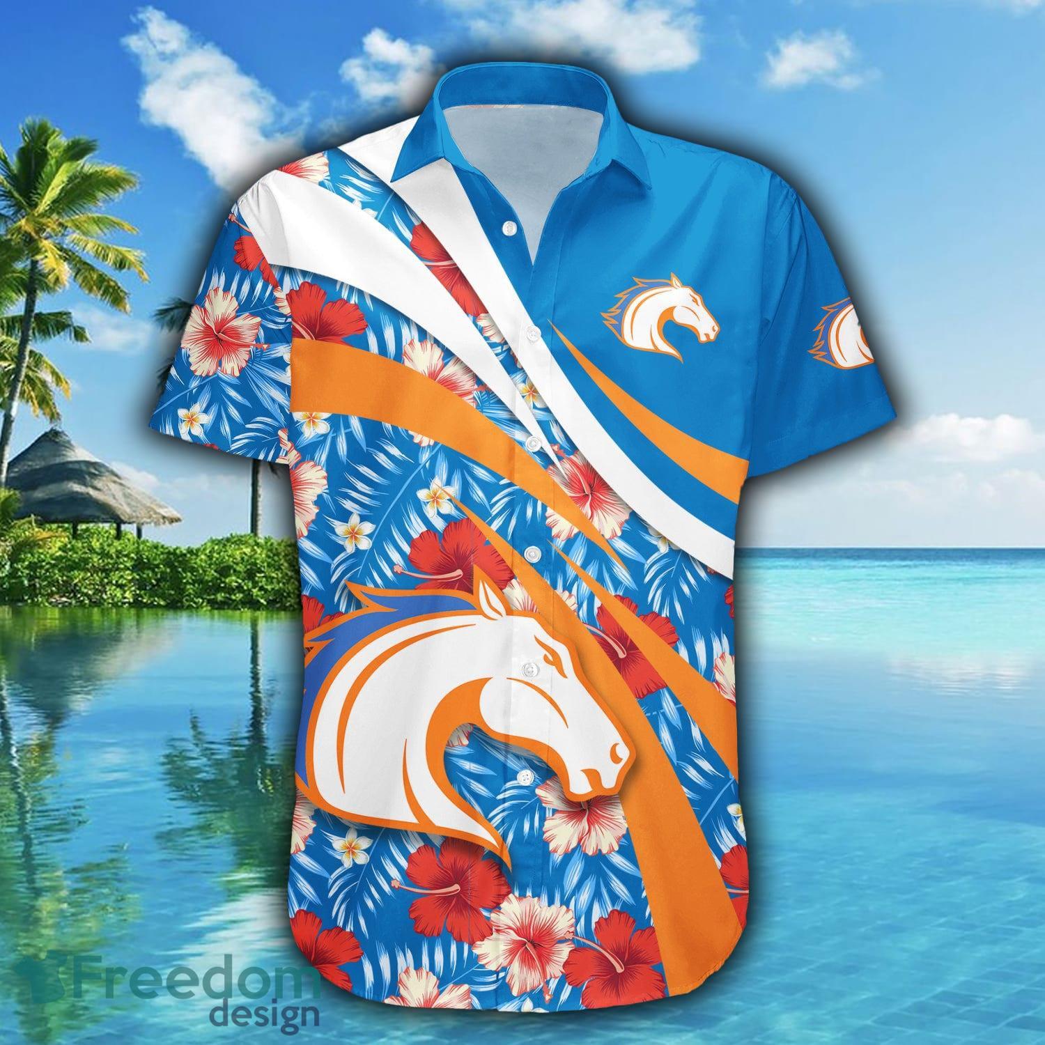 Texas-Rio Grande Valley Vaqueros 3D Hawaiian Shirt Grunge