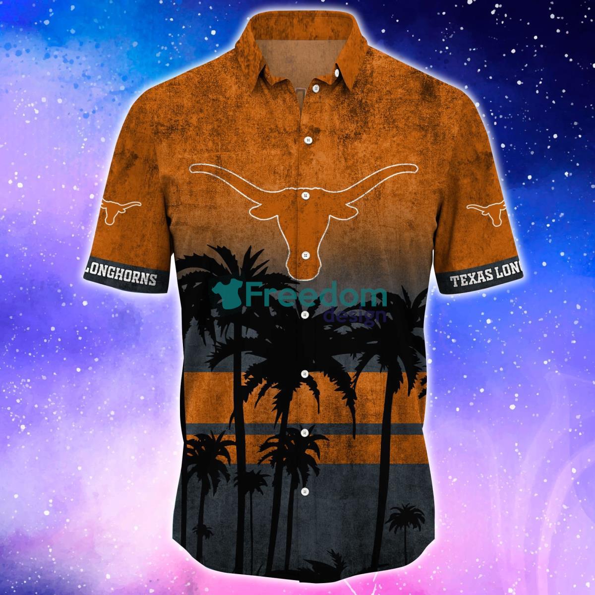 Texas Longhorns Trending Hawaiian Shirt And Shorts For Fans Product Photo 2