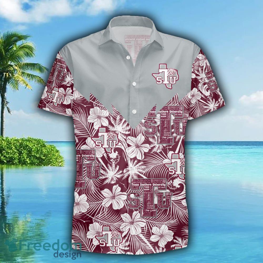 Texas Southern Tigers Aloha Hawaii Beach Ugly Christmas Sweater