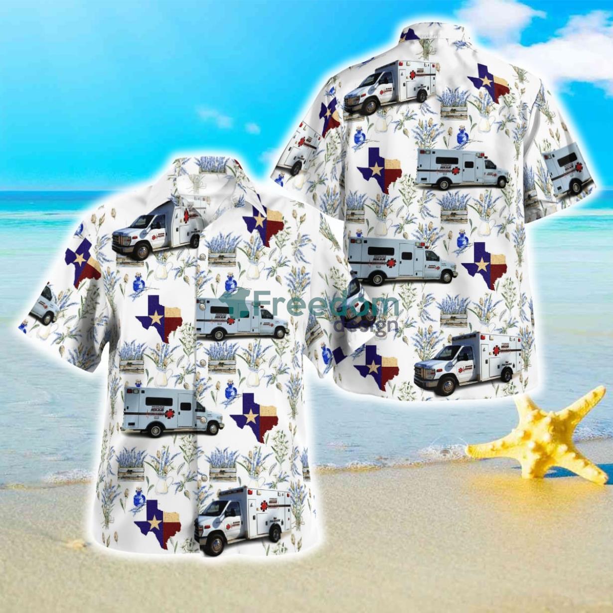 Texoma EMS, Sherman, Texas Hawaiian Shirt Best Style For Men Women Product Photo 1