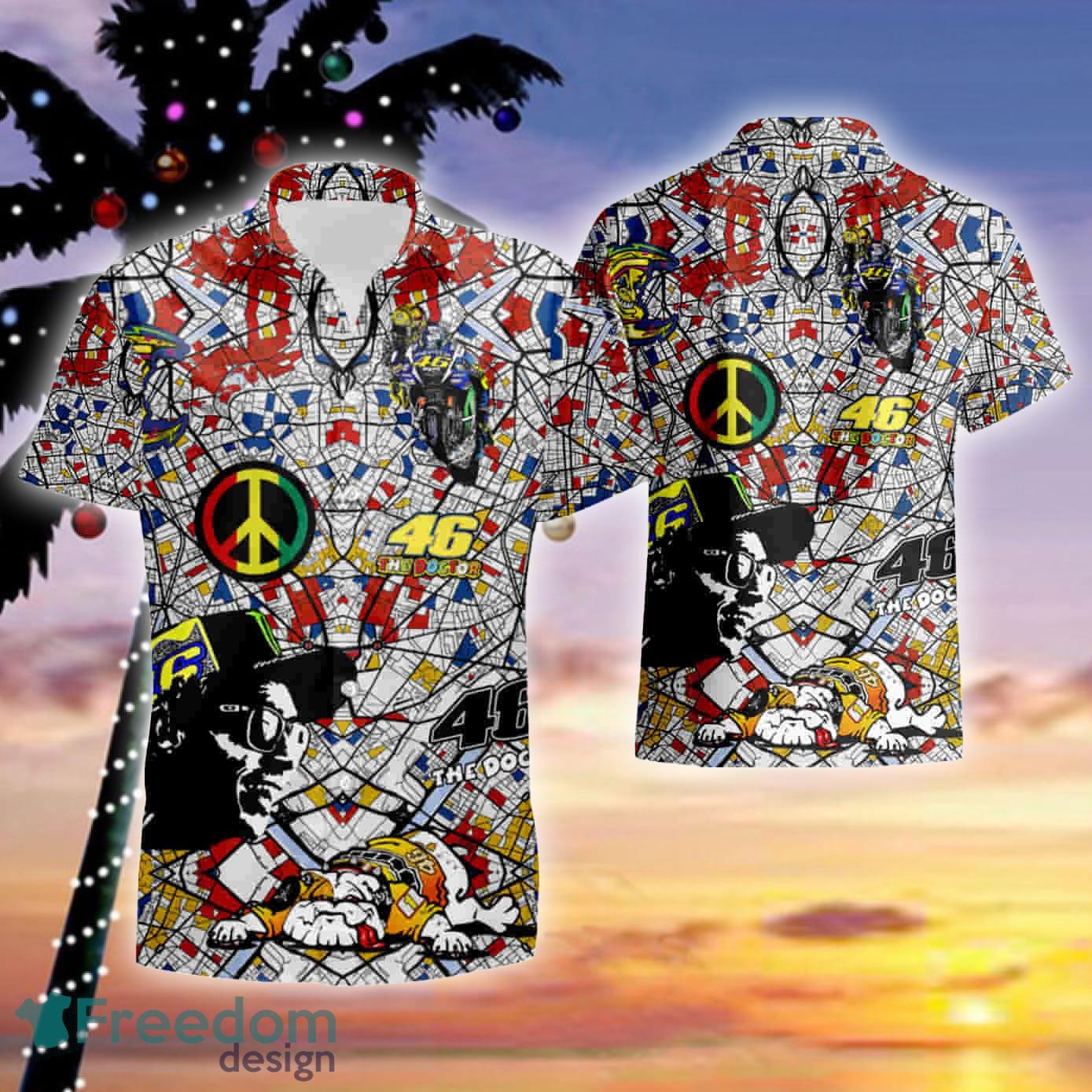 Texas Rangers Red Hibiscus Green Leaf Pattern Tropical Summer Gift 3D  Hawaiian Shirt - Freedomdesign