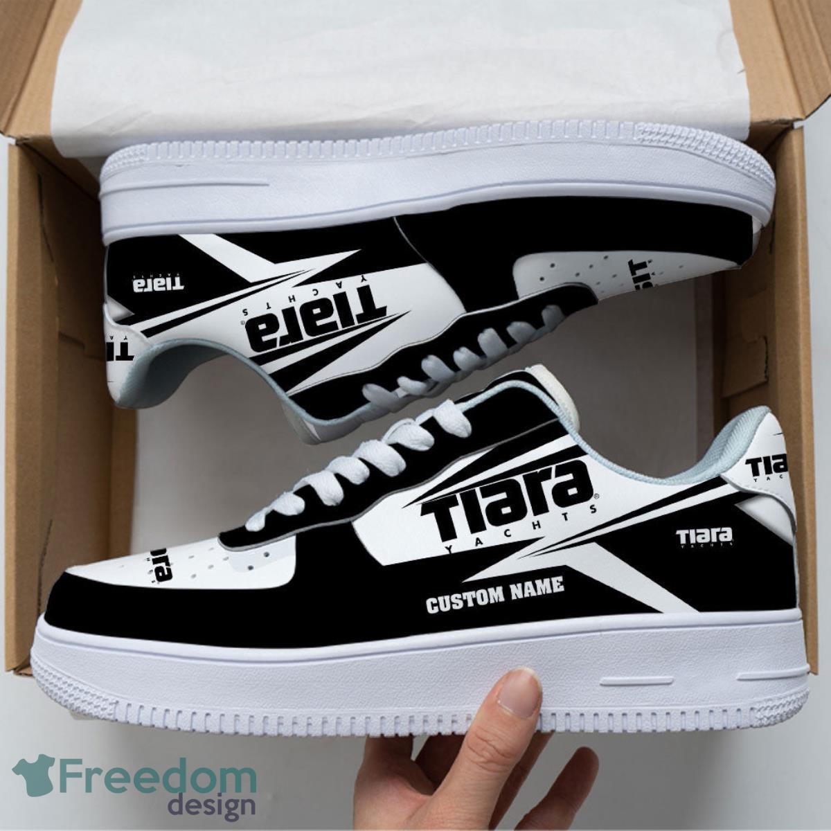 Tiara Yachts Custom Name Air Force Shoes Sport Sneakers For Men Women Product Photo 1