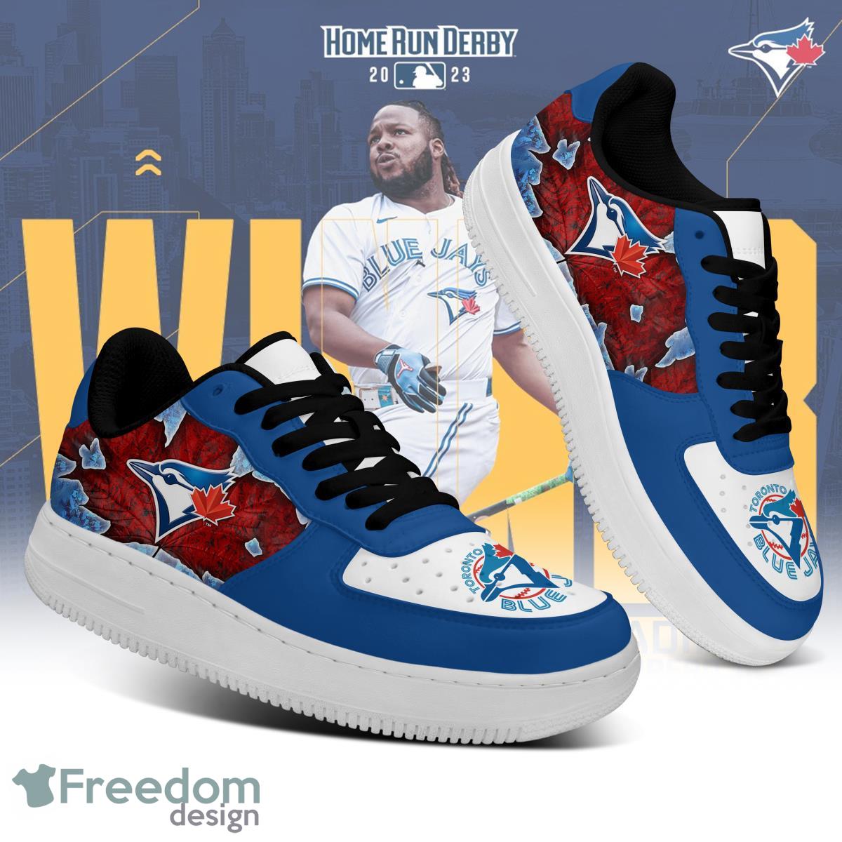 Toronto Blue Jays Sneakers Air Force Shoes Product Photo 1