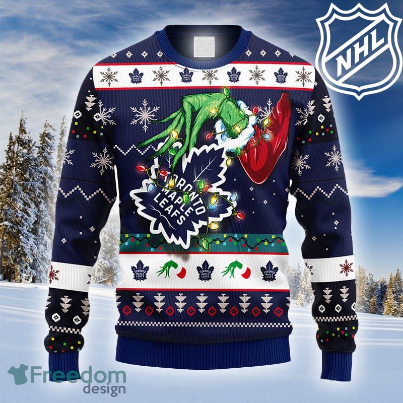 Toronto Maple Leafs Skull Flower Ugly Logo NHL Fans Ugly Christmas Sweater  Gift Men Women - Freedomdesign