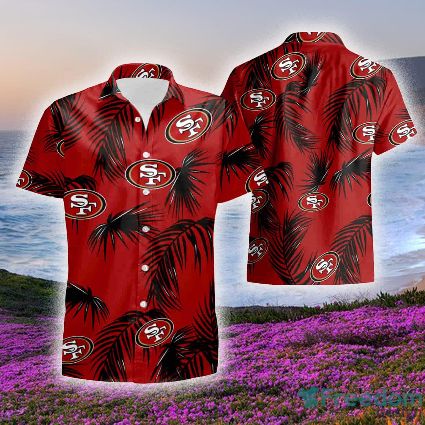 Tropical Summer San Francisco 49Ers Set 3D Hawaiian Shirt And Short Gift  For Men And Women - Freedomdesign