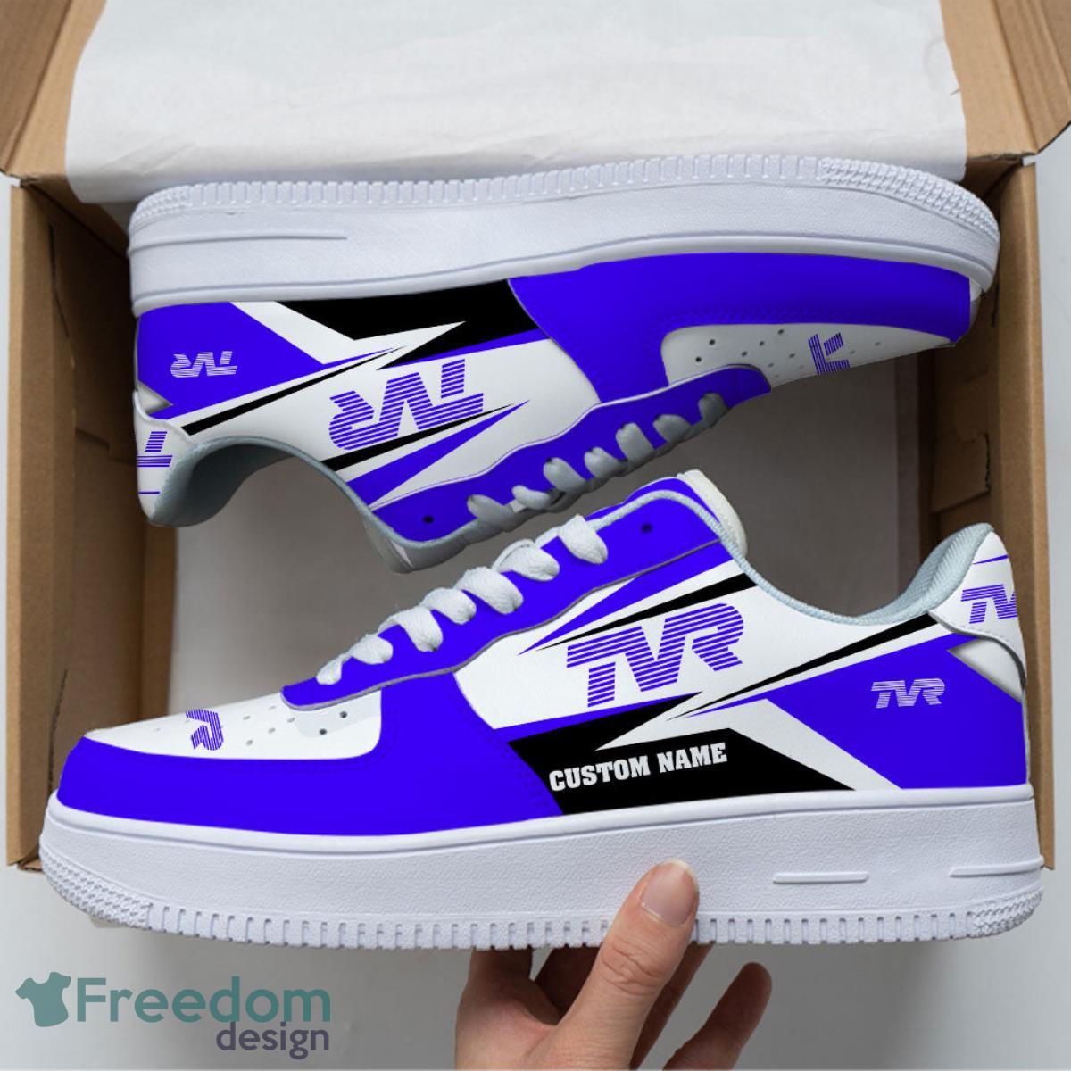 TVR Custom Name Air Force Shoes Sport Sneakers For Men Women Product Photo 1