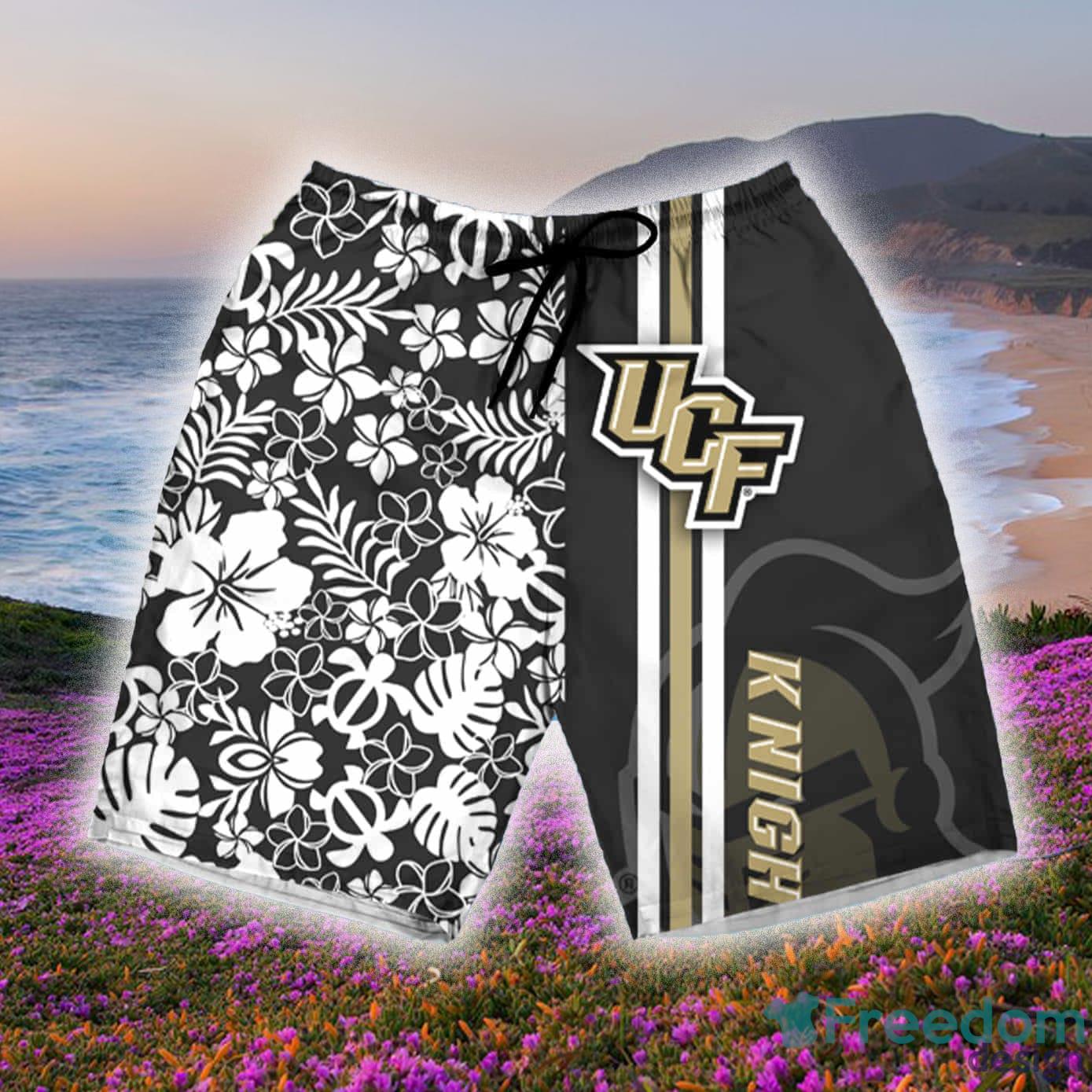 UCF Knights NCAA Summer Set 3D Hawaiian Shirt And Short Gift For