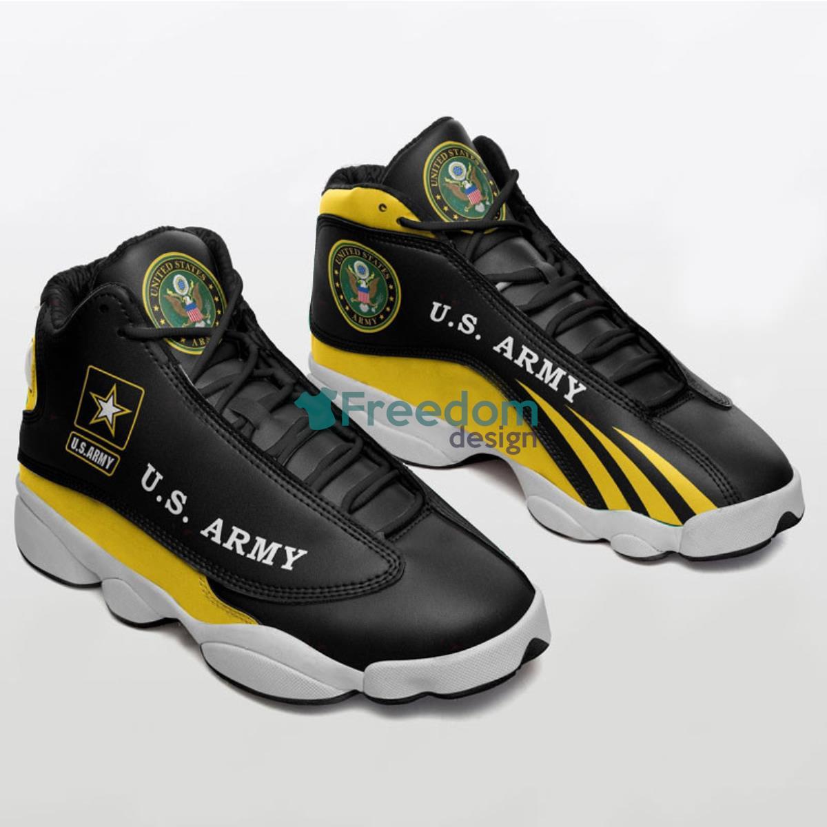 US Army Air Jordan13 Shoes Product Photo 1