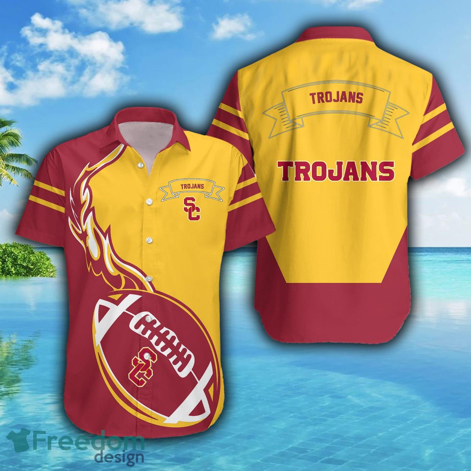 Awesome NCAA USC Trojans Baseball Jersey Flaming Ball Gift For