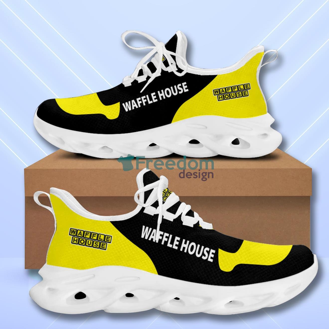 Waffle House Max Soul Sneakers Style Shoes For Men Women Product Photo 2