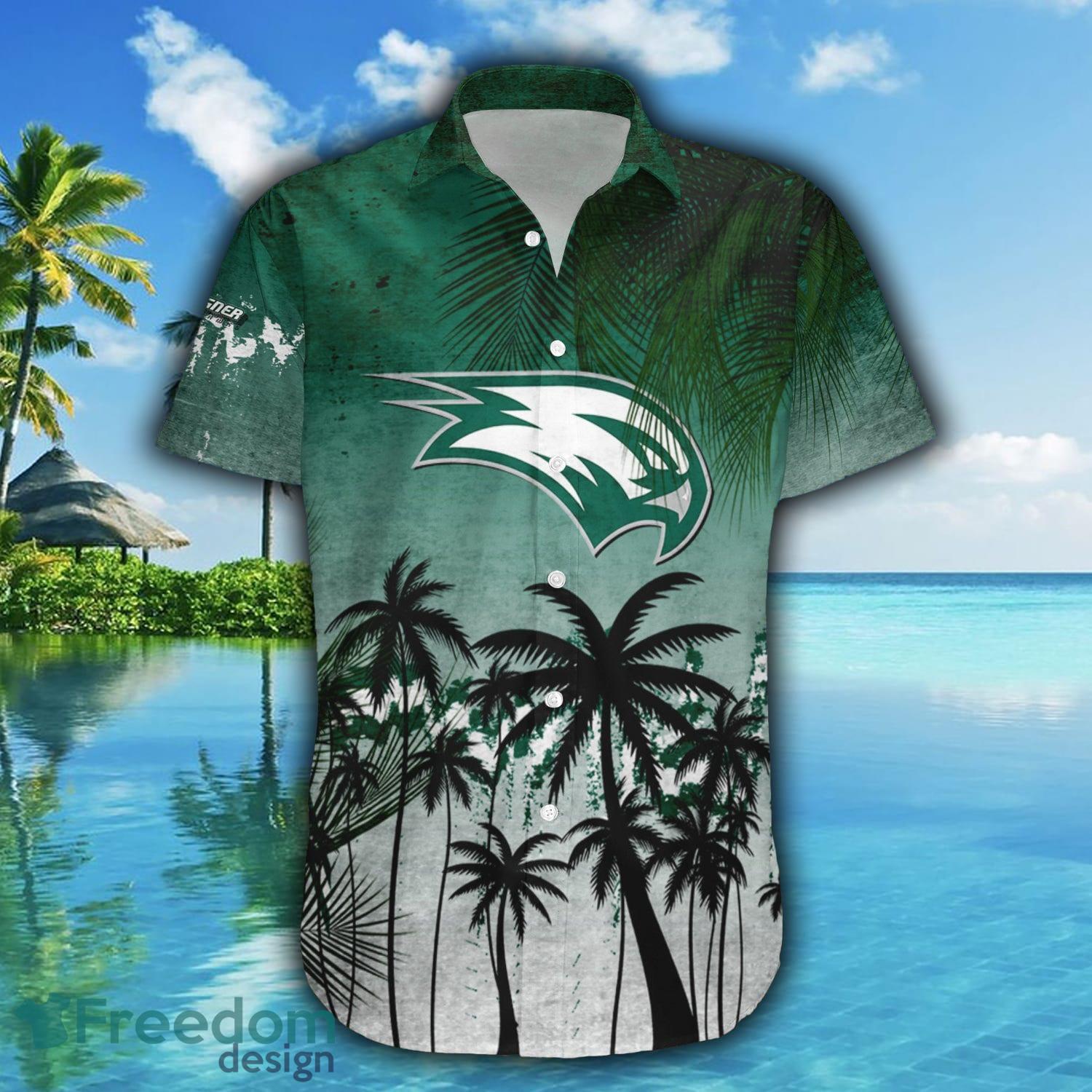 Miami Dolphins Hawaiian Shirt Miami Dolphins Tropical Forests