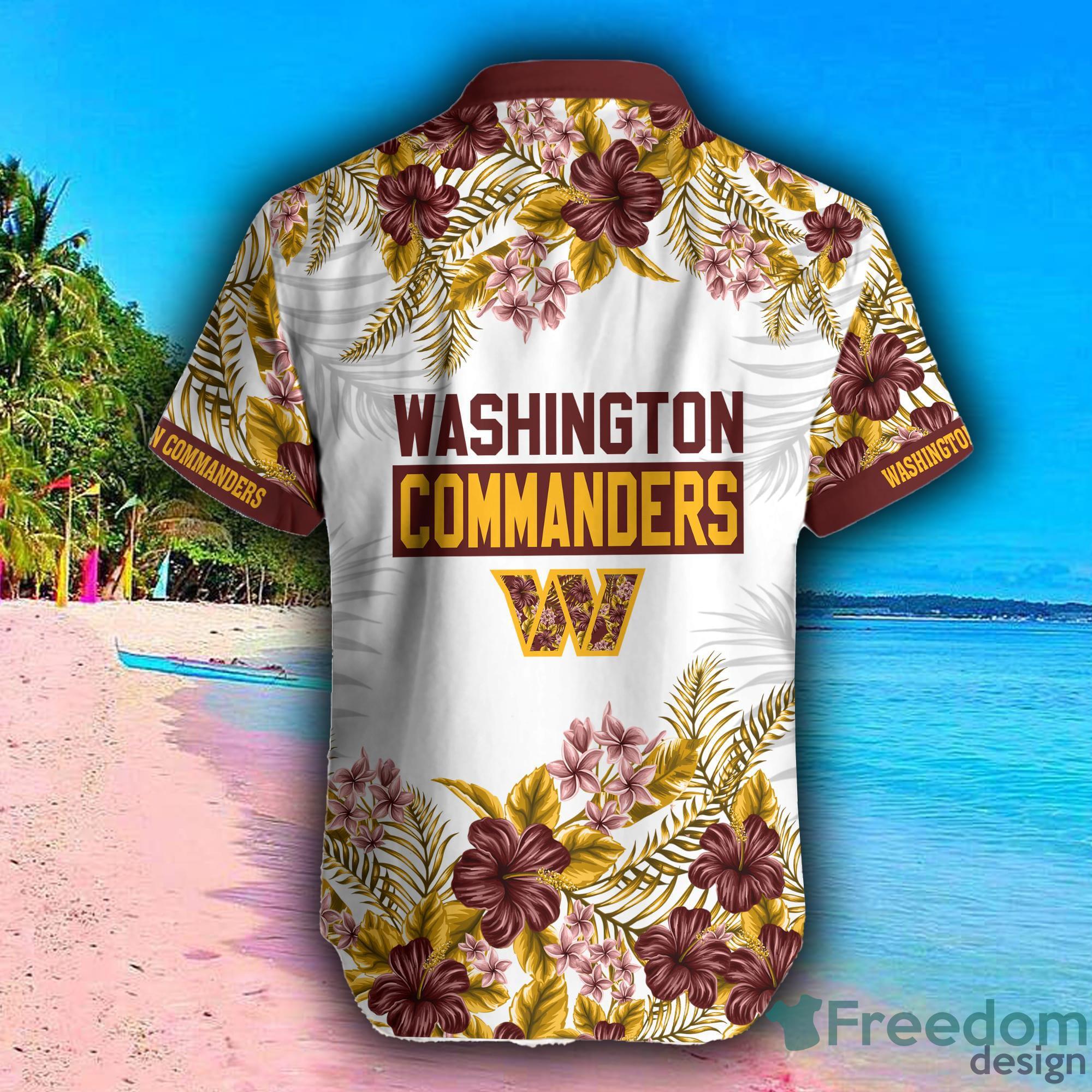 Washington Commanders 3D Hawaiian Shirt And Shorts For Men And Women Gift  Fans - Freedomdesign