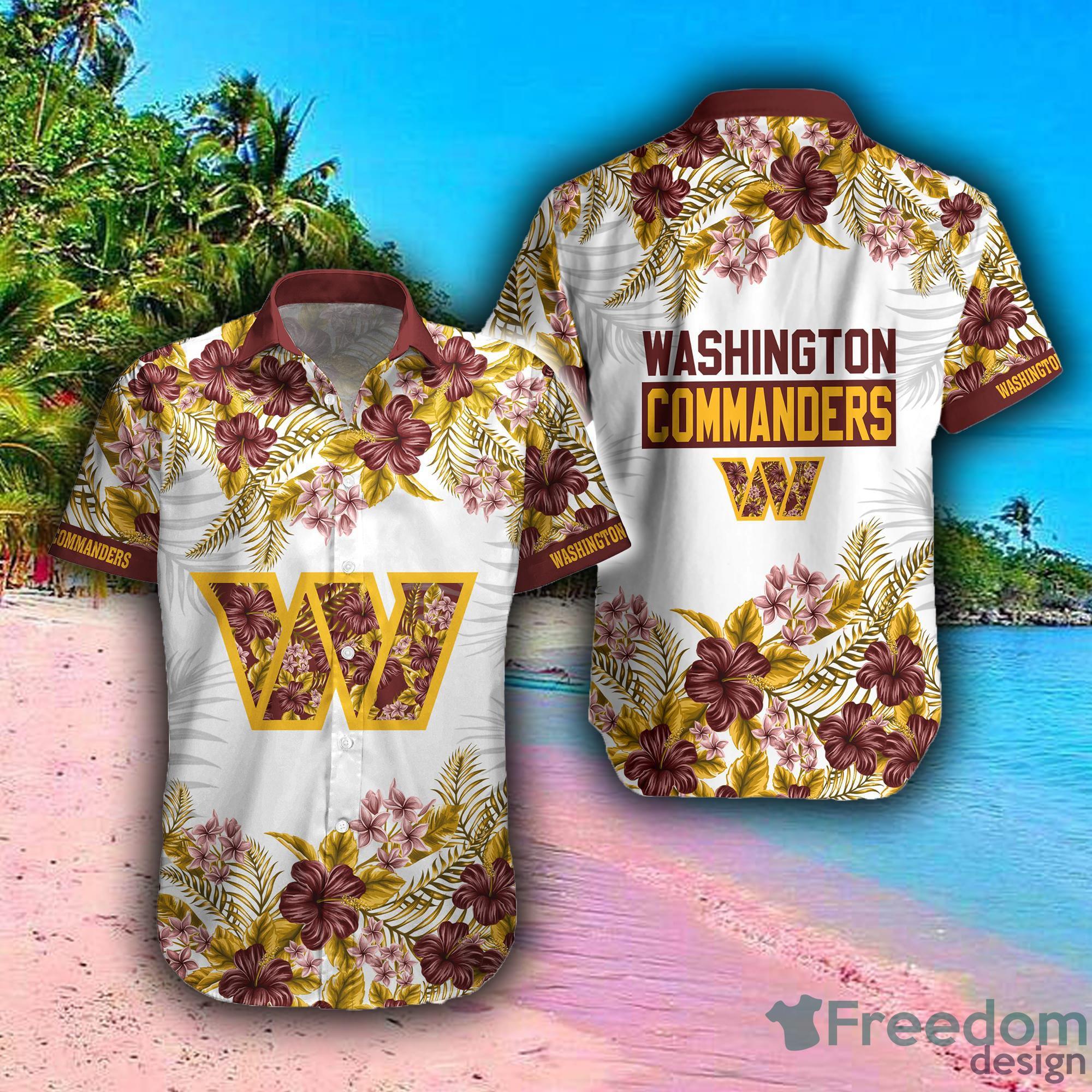 Washington Commanders 3D Hawaiian Shirt And Shorts For Men And Women Gift  Fans - Freedomdesign