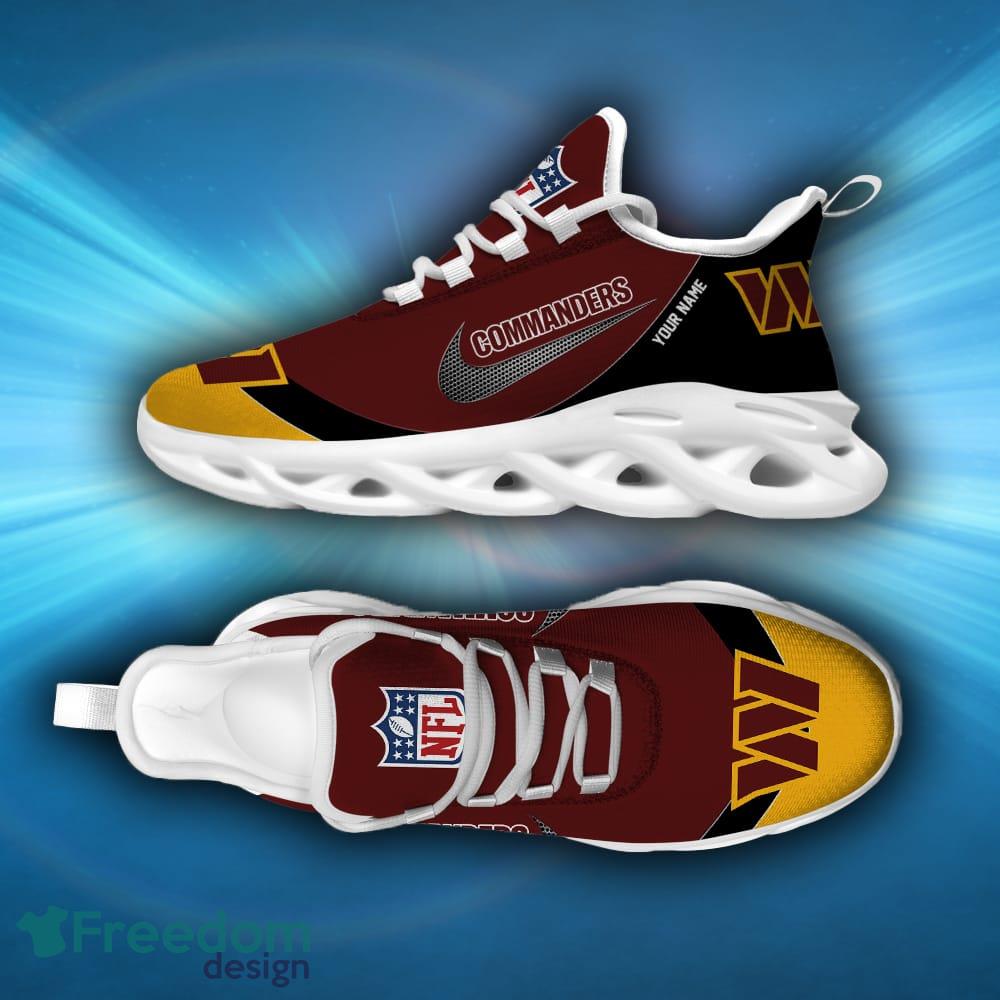 LIMITED DESIGN NFL Washington Commanders White Nike Air Force Sneakers