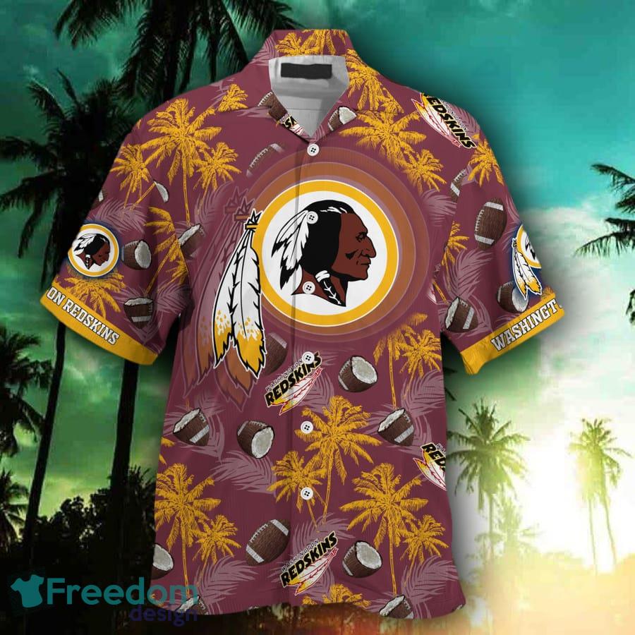 BEST] Washington Redskins NFL Customized Summer Hawaiian