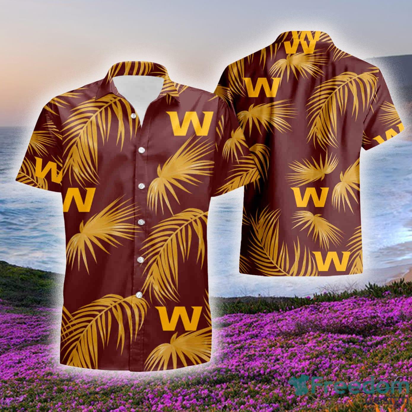 Washington Nationals Set 3D Hawaiian Shirt And Short Gift For Men And Women  - Freedomdesign