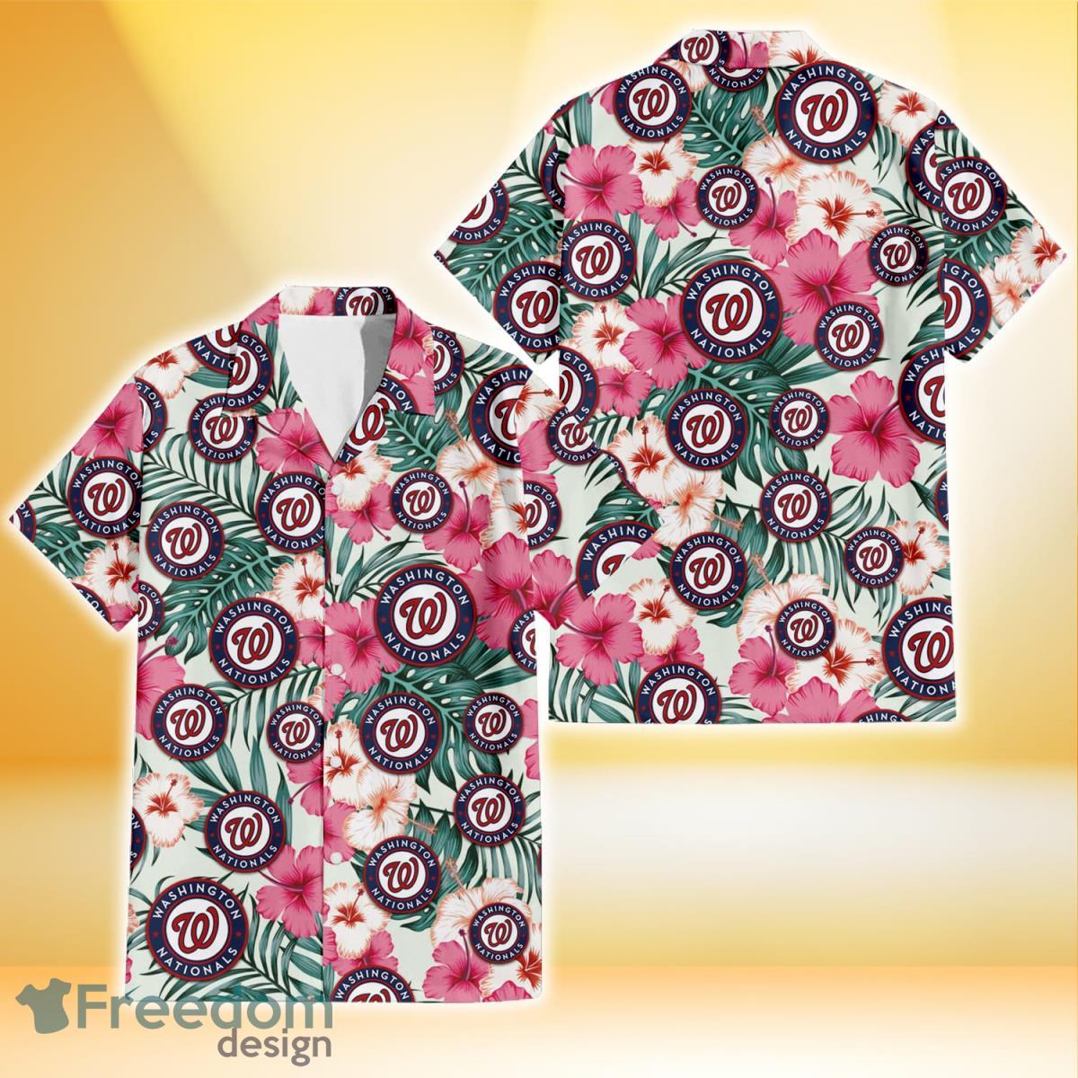 Chicago Cubs Violet Red Blue Leaf Black Background 3D Hawaiian Shirt Gift  For Fans - Freedomdesign