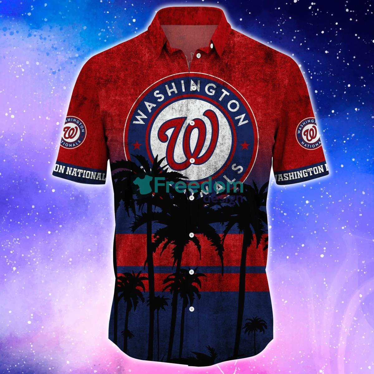 2022 Washington Nationals – Nationals Hawaiian Shirt and Shorts
