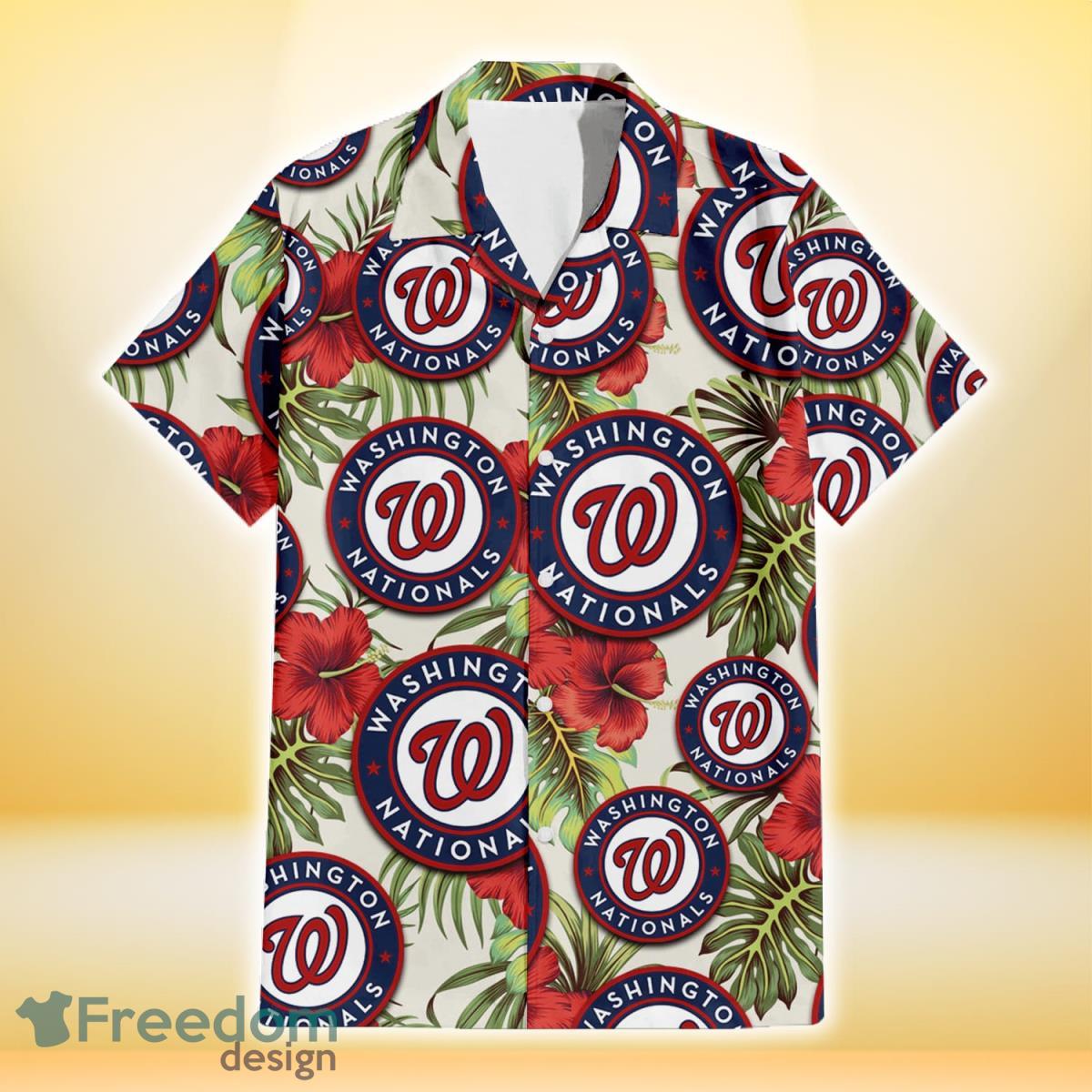 Chicago Cubs Logo And Green Leaf Pattern All Over Print Hawaiian Shirt For  Fans - Freedomdesign