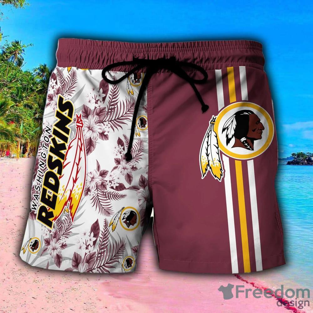 Washington Redskins Hawaiian Beach Shirt, Shorts