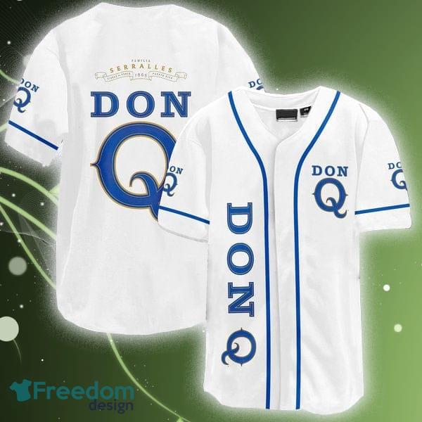 White Don Q Rum Baseball Jersey Shirt Men And Women For Fans Gift - White Don Q Rum Baseball Jersey Shirt Men And Women For Fans Gift