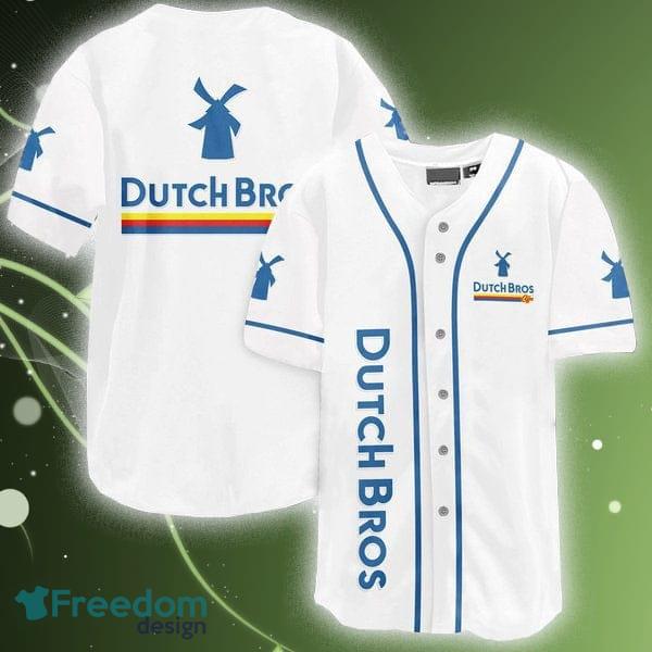 Dutch Bros Coffee Baseball Jersey Shirt Summer Gift For Sport Fans