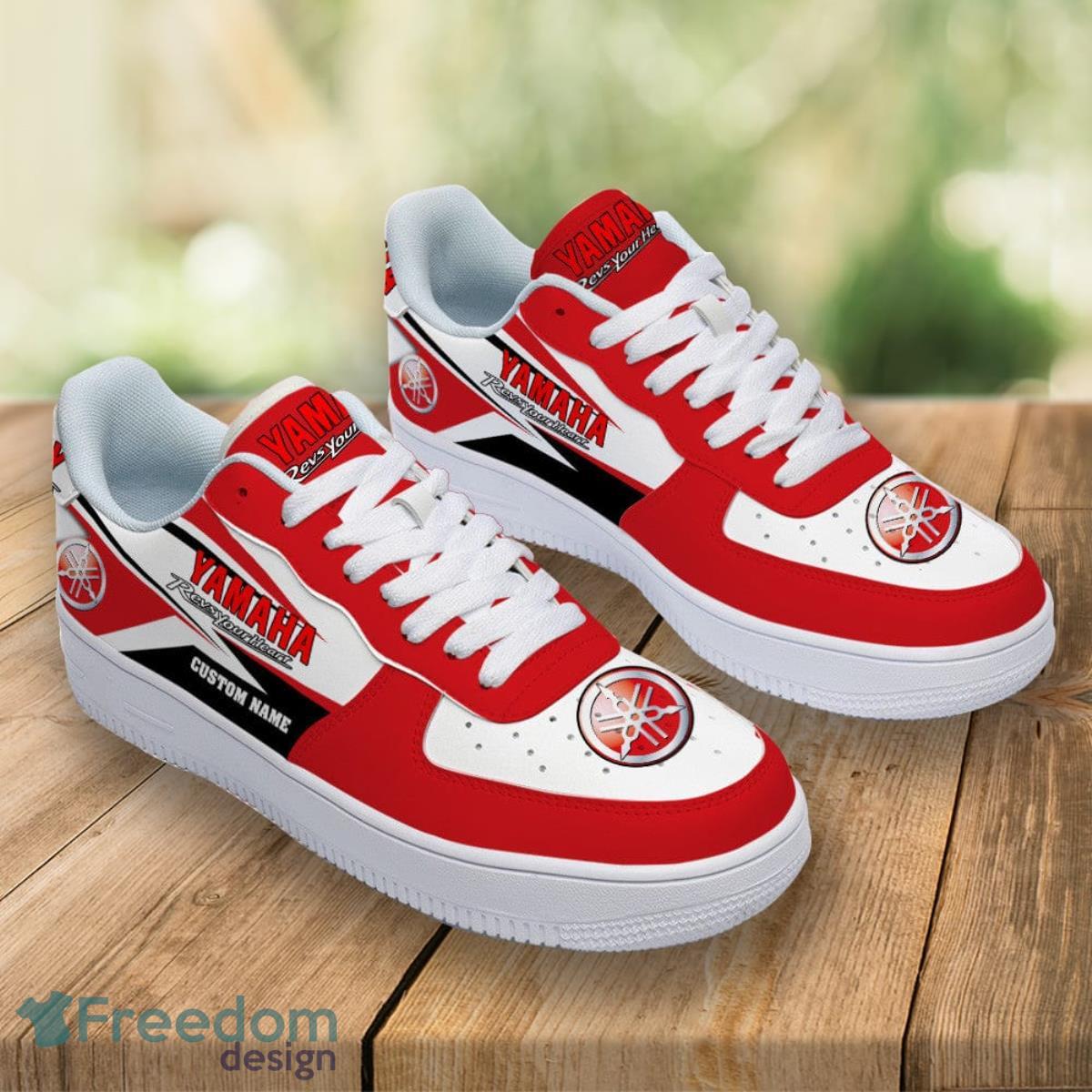 Yamaha Revs Your Heart Custom Name Air Force Shoes Sport Sneakers For Men Women Product Photo 2