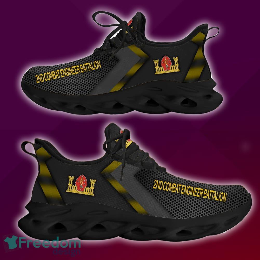 2nd combat engineer battalion Brand Logo Max Soul Shoes Statement Running Sneakers Gift - 2nd combat engineer battalion Brand Logo Max Soul Shoes Photo 1