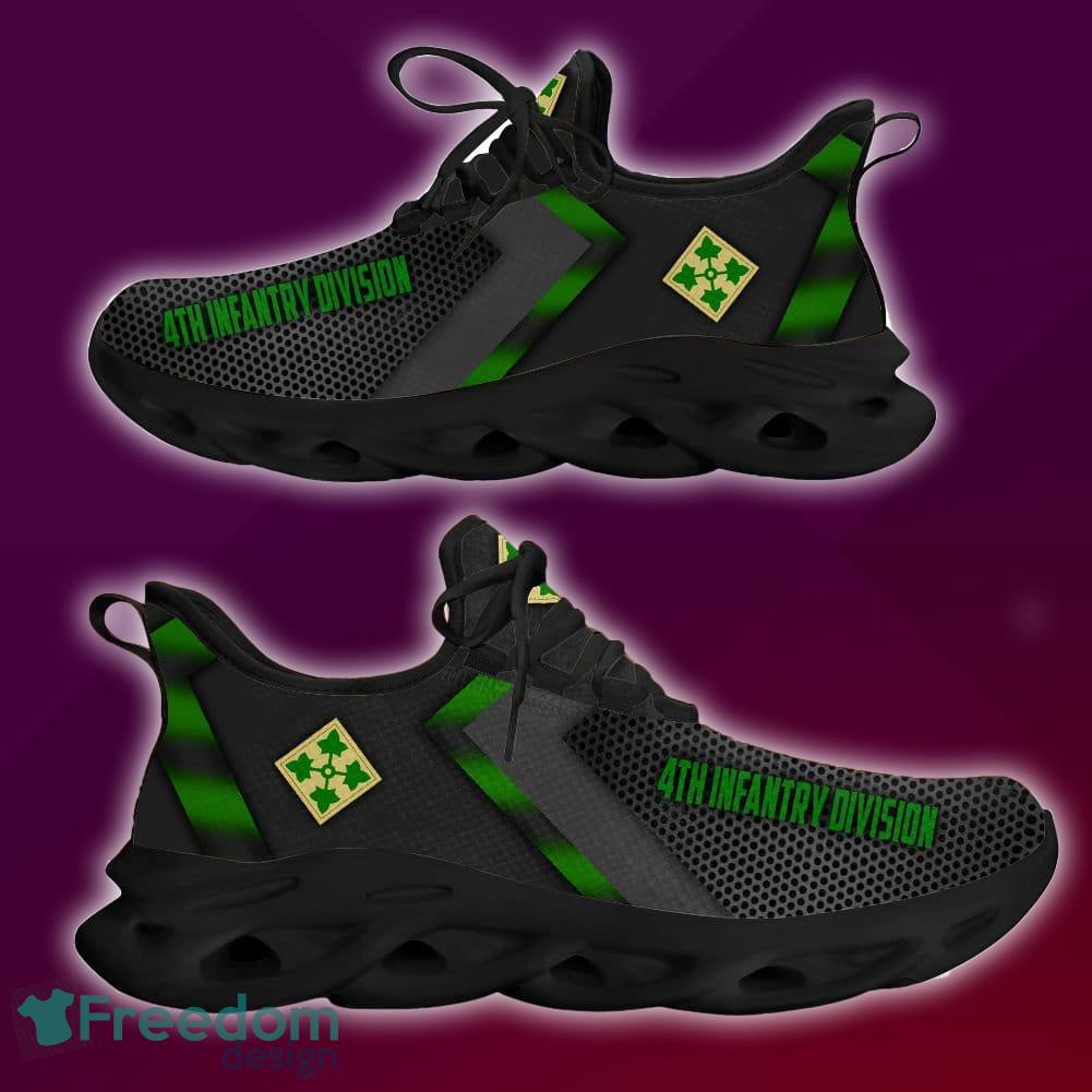 4th infantry division Brand Logo Max Soul Shoes Athletic Sport Sneakers Gift - 4th infantry division Brand Logo Max Soul Shoes Photo 1
