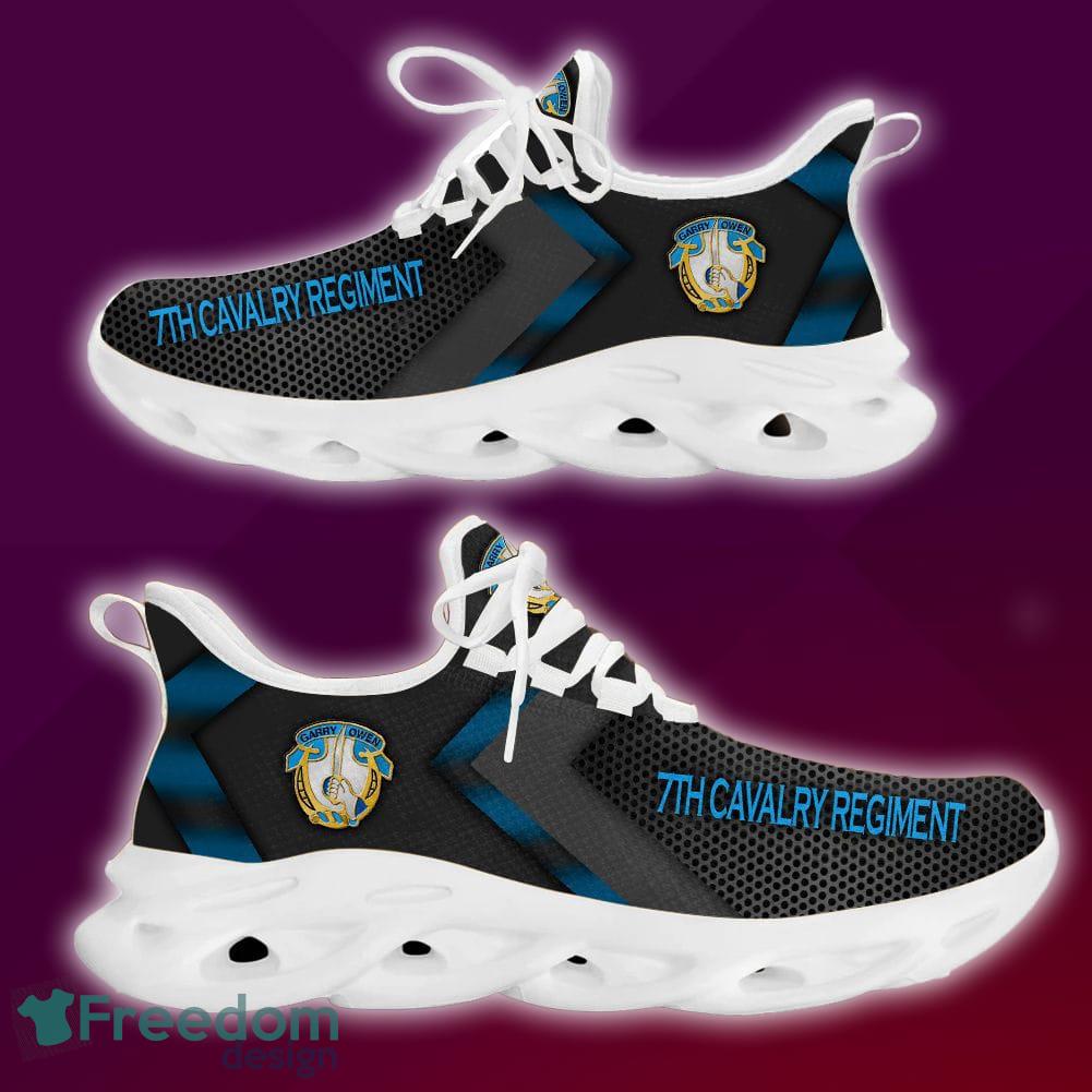 7th cavalry regiment Brand Logo Max Soul Shoes Runway Running Sneakers Gift - 7th cavalry regiment Brand Logo Max Soul Shoes Photo 2