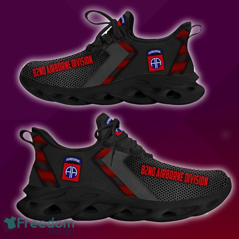 82nd airborne division Brand Logo Max Soul Shoes Design Chunky Sneakers Gift - 82nd airborne division Brand Logo Max Soul Shoes Photo 2