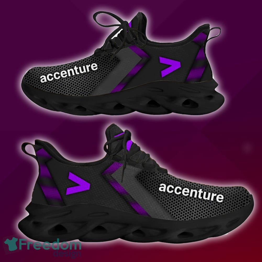 accenture Brand Logo Max Soul Shoes Imprint Chunky Sneakers Gift - accenture Brand Logo Max Soul Shoes Photo 1