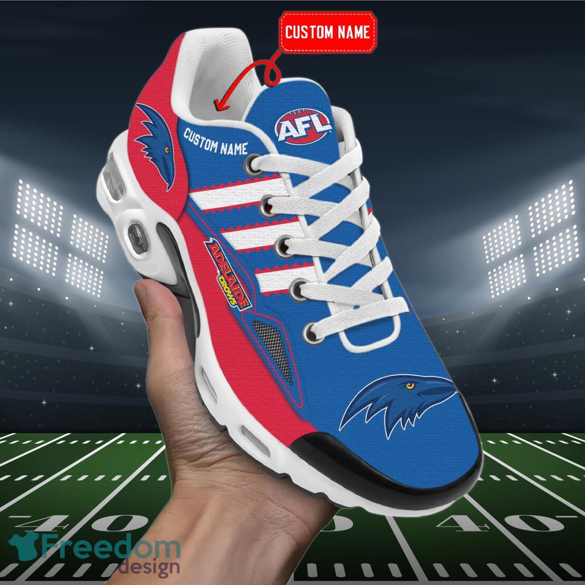 AFL Adelaide Crows Air Cushion Sport Shoes Custom Name Product Photo 2