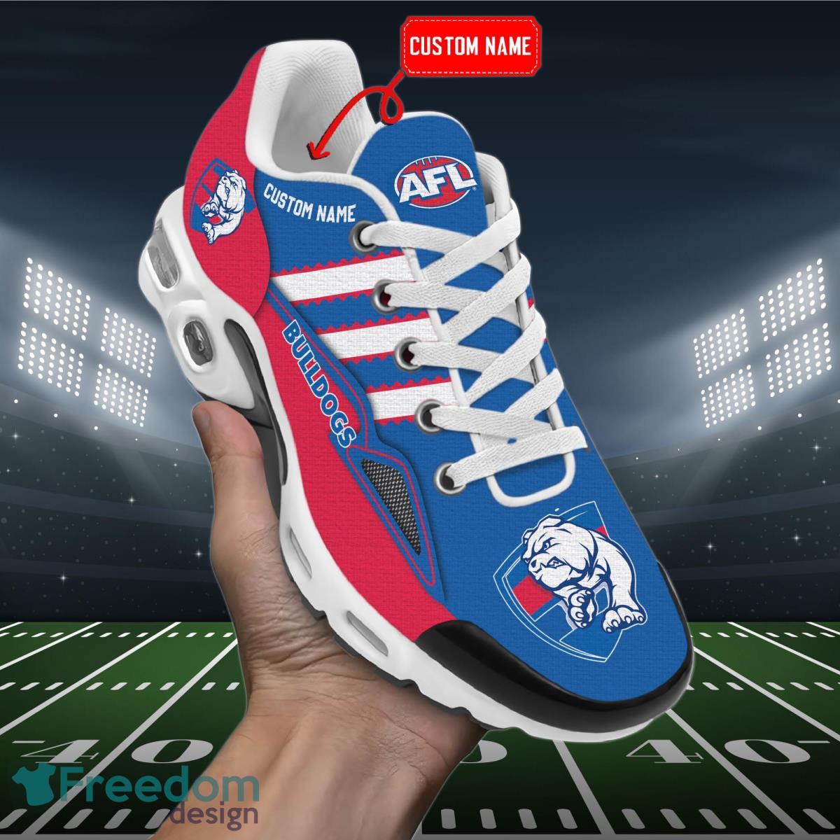 AFL Western Bulldogs Air Cushion Sport Shoes Custom Name Product Photo 2