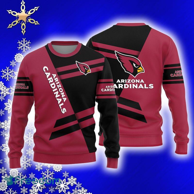 Arizona Cardinals Teams Pine Tree Patterns Pattern Knitted Sweater For  Christmas - Freedomdesign