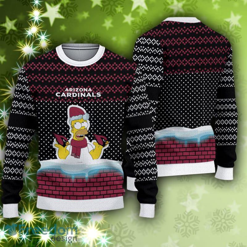 Arizona Cardinals Christmas Santa Claus Ugly Christmas Sweater