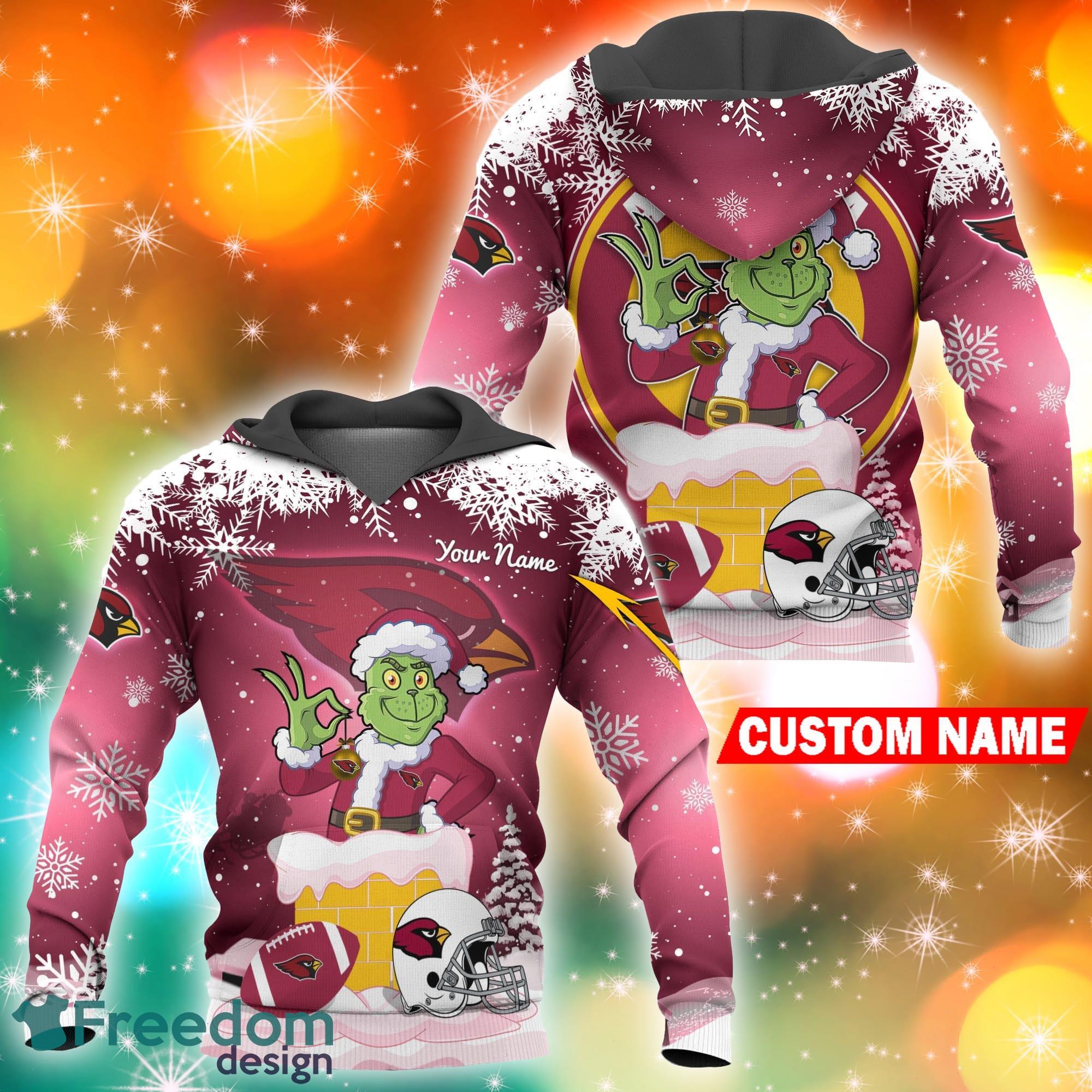 Baltimore Ravens American NFL Football Team Logo Cute Grinch 3D