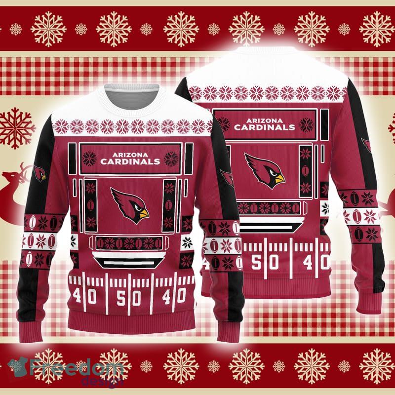 Arizona Cardinals Teams Funny DJ Santa Knitted Sweater For Christmas -  Freedomdesign