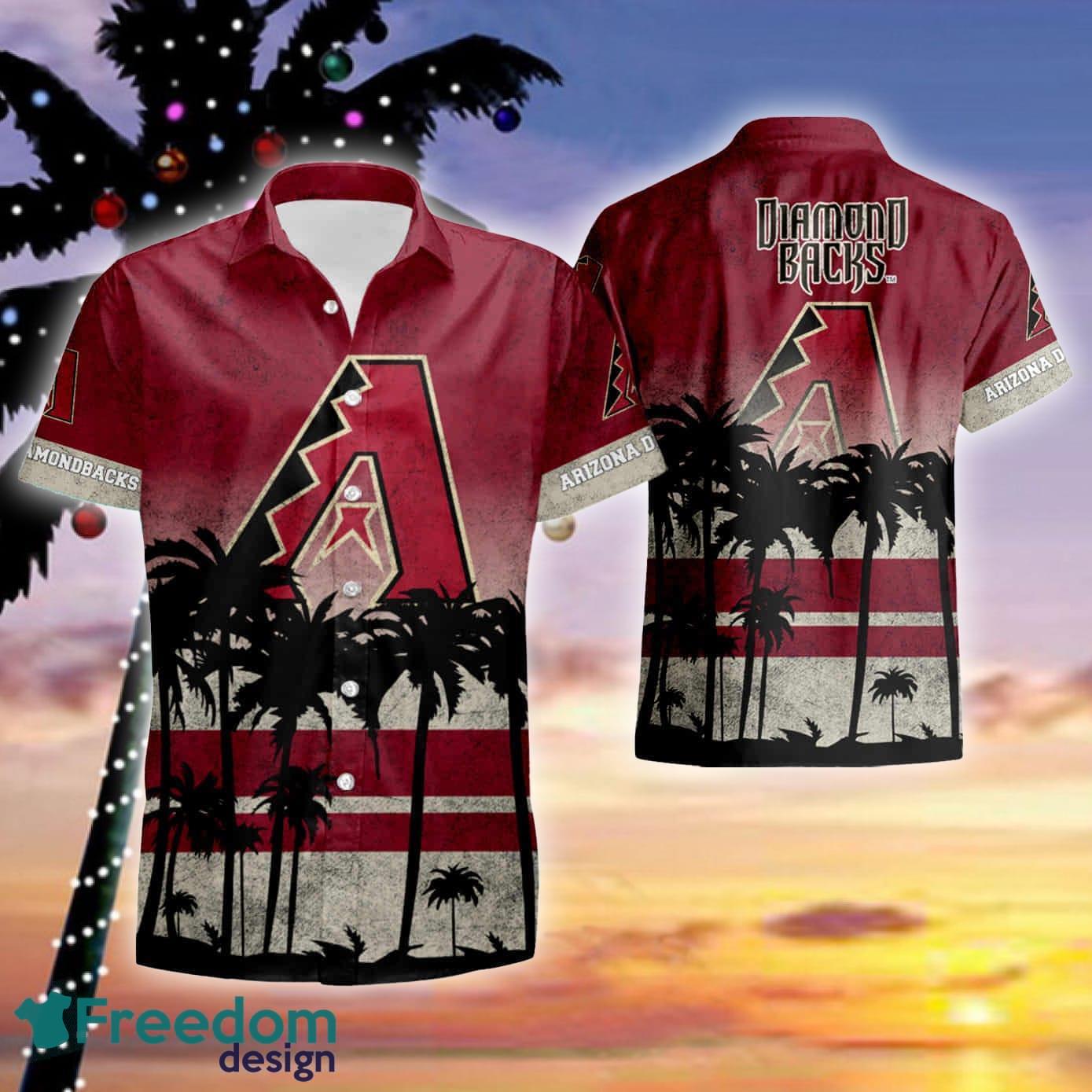 Arizona Diamondbacks New Style Hawaiian Shirt & Short Set Gift Men Women - Arizona Diamondbacks Hawaiian Shirt And Short_1