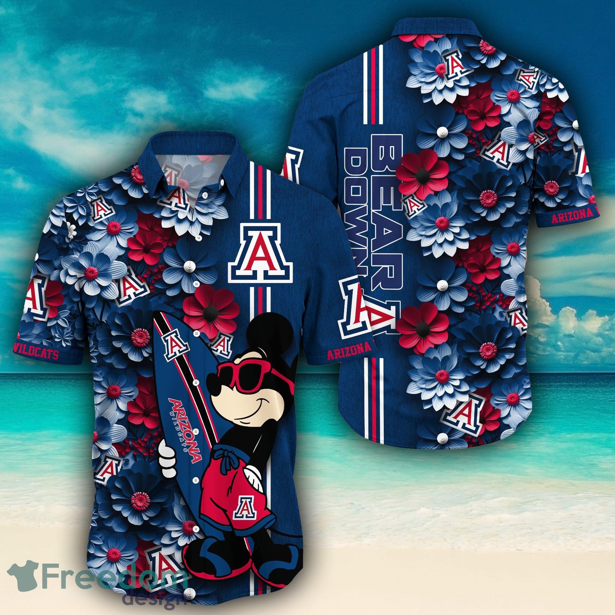 Arizona Diamondbacks Mickey Mouse Hawaii Shirt Summer Button Up