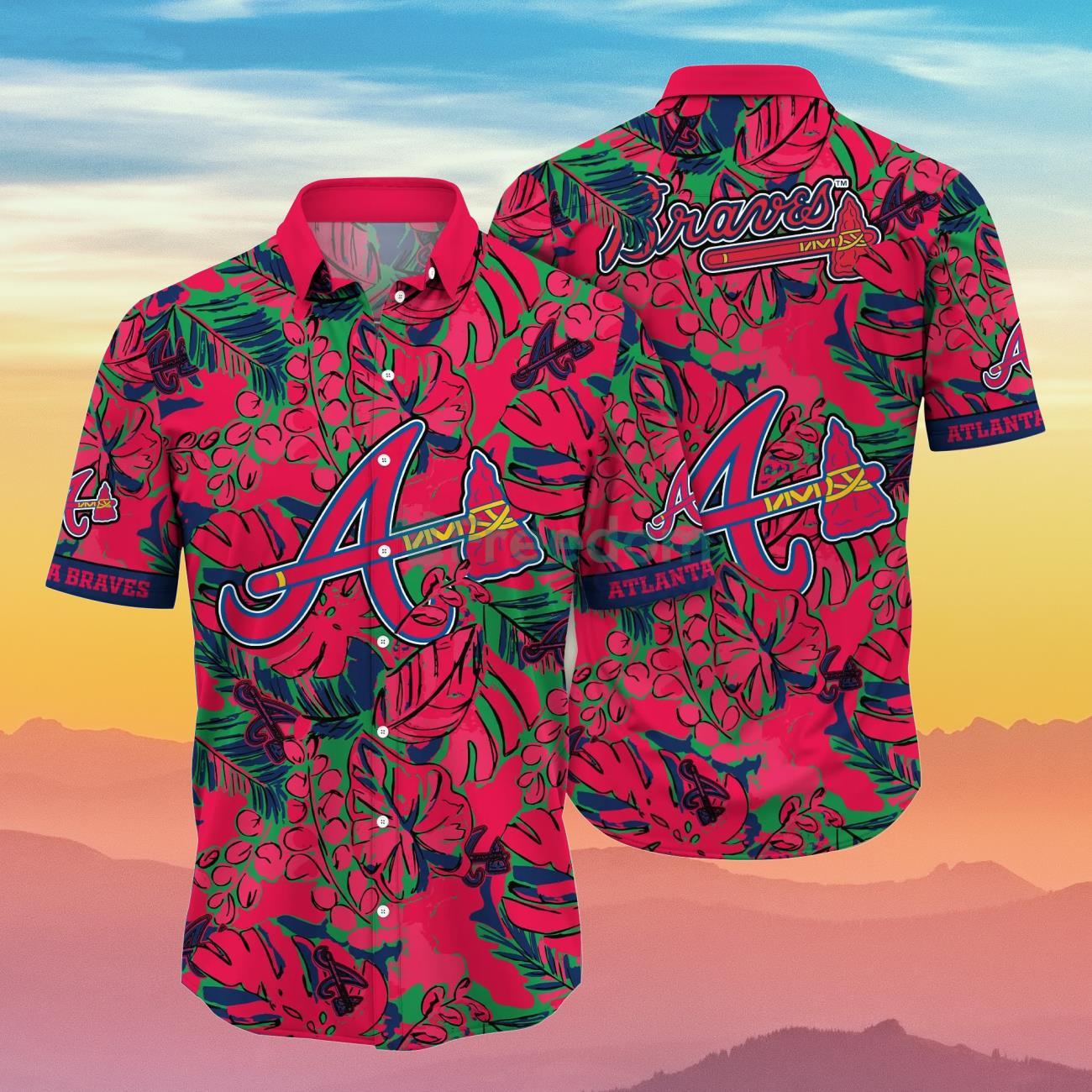 Atlanta Braves Casual Polo Shirt - Freedomdesign