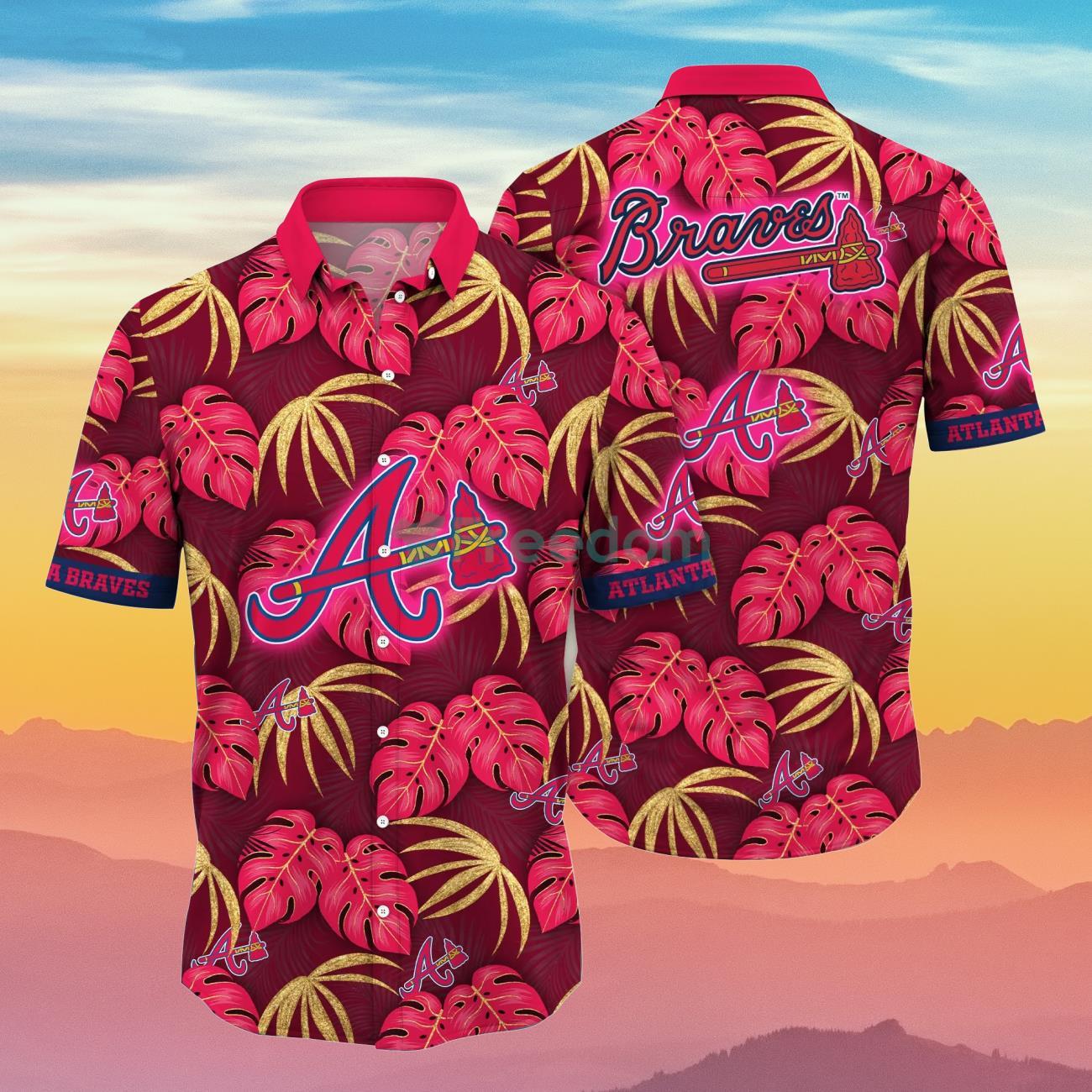 Atlanta Braves MLB Flower Hawaii Shirt And Tshirt For Fans
